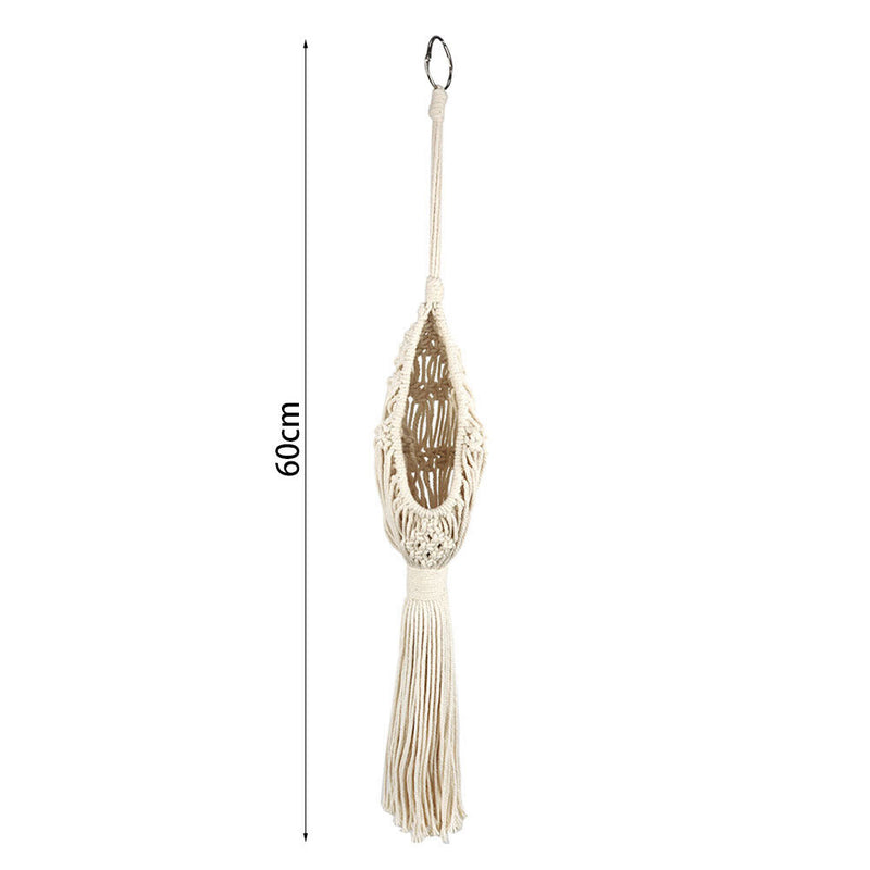 Macrame Plant Hanger Baskets Flower Pots Holder Balcony Home Decor (002) Newly