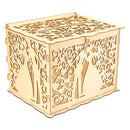 DIY Wooden Wedding Card Box Business Card Boxes Party Favor Decor (JM01368)