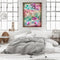 LOVE Flower Oil Paint By Numbers Kit DIY Acrylic Painting on Canvas Framele