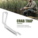 Pike Traps Fishing Hooks Crab Grabber Stainless Steel Fishing Clamp Holder Newly
