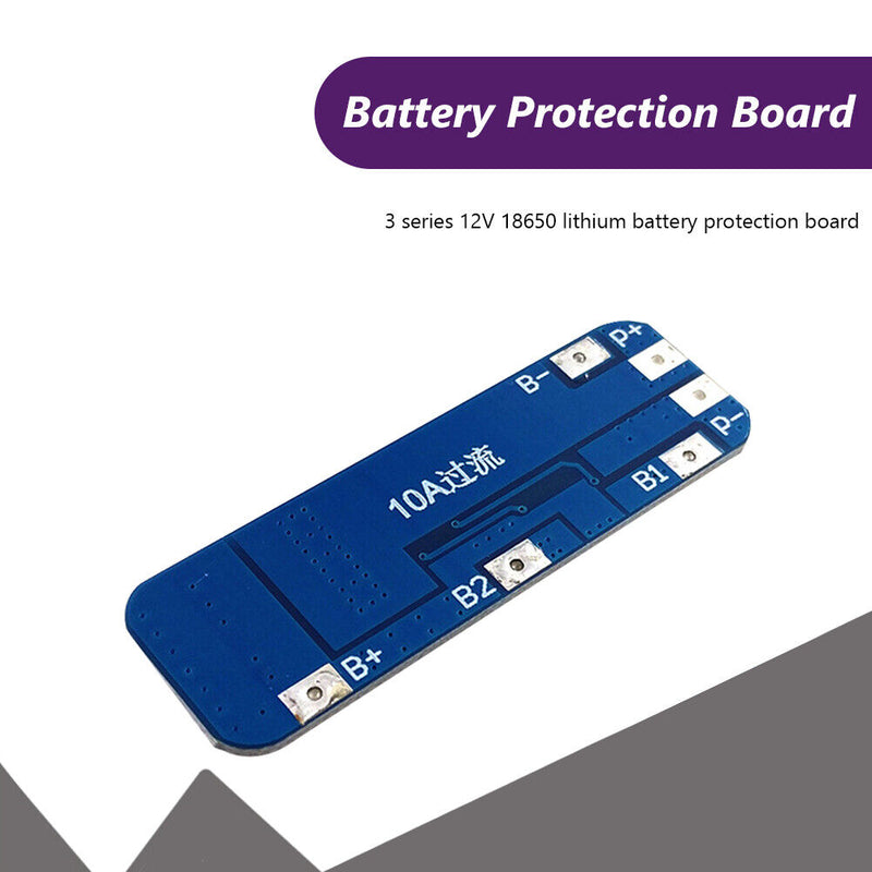 Protective 18650 Li-ion Lithium Battery Board Over-Current Protector Module Part
