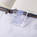 Acrylic Stamp Block Clear Stamping Tool Set with Grid Line Craft (5x6cm) Newly