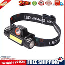 Outdoor COB Floodlight USB Rechargeable Strong Headlamp Torch (Induction)