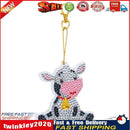 Calf 5D Diamond Painting Keychain Slap Luminous DIY Bag Pendant (dsk006) Newly