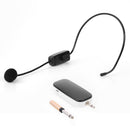 UHF Wireless Microphone Mic System with Receiver for Voice Amplifier Computer