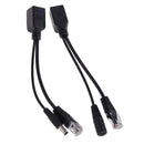 Passive Power over Ethernet PoE Adapter Injector & Kit W0T1 C6T0 Splitter V3K7
