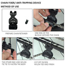 C-Guide Chain Tensioner Mountain Bike Chain Retainer Bicycle Chain Guide Black
