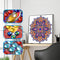 Partial Drill 5D Special Shape Diamond Painting Abstract Mandala Kit (X053)