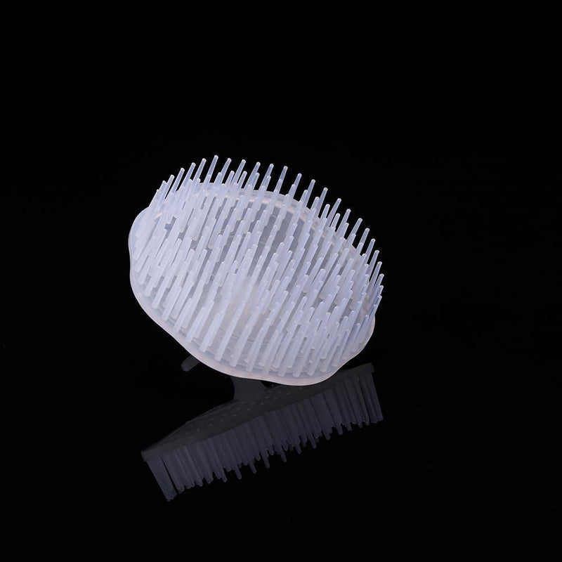 2pcs Silicone Shampoo Scalp Shower Washing Hair Brushes Head Massage Combs