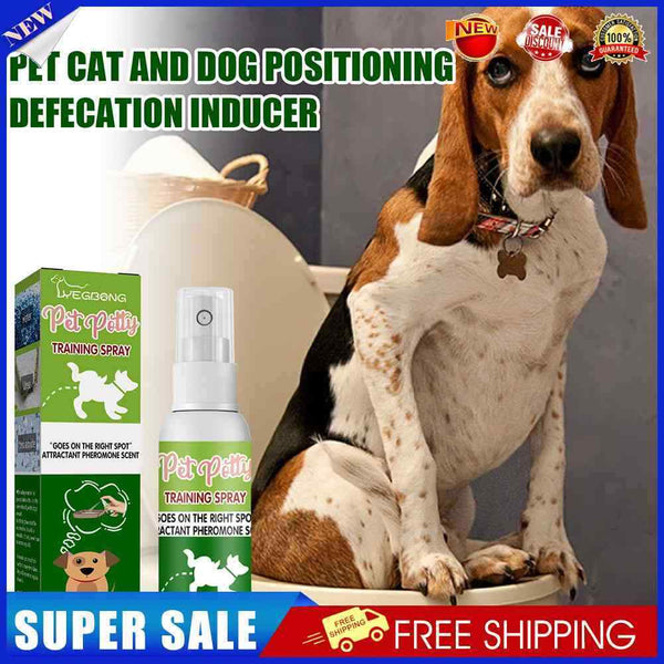 30ml Pet Dog Defecation Inducer Training Spray Positioning Location Defecation