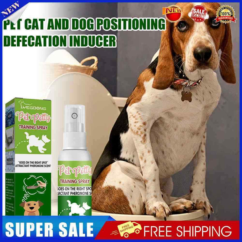 30ml Pet Dog Defecation Inducer Training Spray Positioning Location Defecation