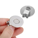 Zinc Alloy 25mm Golf Balls Aiming Cap Clips Golf Ball Mark Golf Training Aids