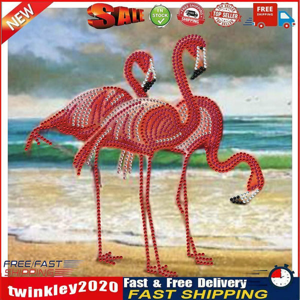 Special Shaped Animal 5D DIY Diamond Painting Home Decor (MX046 Crane) Newly