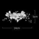 Style Barrette Wedding Bridesmaid Tiara Bridal Clips Hair Combs Flower Hair Pin