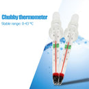 Floating Aquarium Vertical Thermometer Fish Tank Glass Temperature Meter Newly