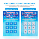 Scratch Off Cards Game - 5pcs Super Real Like A Real Scratch Tickets Cards