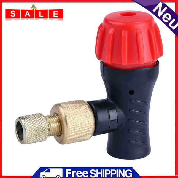 CO2 Inflator Portable Hand Pump Schrader Presta Valve Adapter Cycling Bike Pump