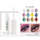 12pcs Eye Cosmetic Eyeliner Waterproof Eyeshadow Pencil Long Lasting Makeup Tool