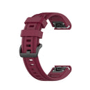20mm Silicone Watch Band for Garmin Fenix 7S Bracelet Strap (Wine Red) Newly
