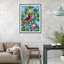 5D DIY Full Drill Diamond Painting Bird Cross Stitch Mosaic Craft Wall Arts Kit