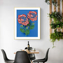 5D DIY Part Special Drill Diamond Painting Flag Flower Home Wall Art Craft Gift