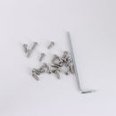 Electric Scooter Bolts Lock Fixed Bolt With Wrench Screws Battery Cover Screws