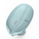 Leaf Shape Soap Box Drain Stand Suction Cup Punch-free Holder (Short Green)