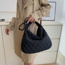 Fashion Women Shopper Bag Large Capacity Top-handle Bag Portable Armpit for Lady