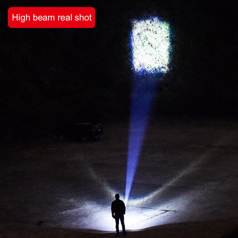 USB Rechargeable Flashlight 1000 Lumens Super Bright LED Torch for Camping