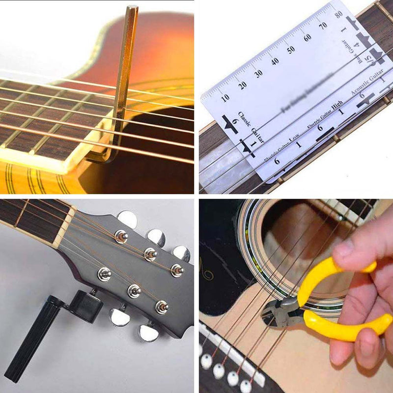 String Cutter Repair Tools Guitar Cleaning Kits Maintenance Tools Tuning Wrench