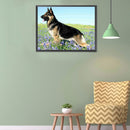5D Diamond Painting German Shepherd Full Round Drill Mosaic Art Home Decor