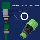 Kitchen Garden Hose Pipe Connector Rounds Square Mixer Hot Multi Adaptor J9H1