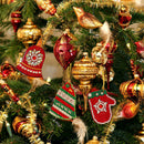8pcs Christmas Tree Pendant Kit DIY Full Special Shaped Diamond Painting Newly