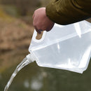 PVC Transparent Water Storage Container Collapsible Water Bags (5 + 5L) Newly