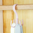 #A 360 Rotation Wardrobe Towel Clothes Hanger Organizer Belt Scarf Hanging Racks