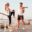 Spray Water Bottle Large Cooling Summer Outdoor Sport Drinking Cup (Pink)