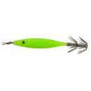 5pcs Luminous Shrimp Lures 8cm Squid Jig Hook Octopus Hard Baits (Green) Newly