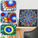 5D Part Special Shaped Drill Luminous Diamond Painting Mandala Art (GT107) Newly