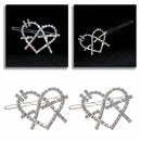 Diamond Women Girl Hair Clips Rhinestone Hairpins Barrette Shiny Headwear
