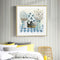 Table Flowers Oil Paint By Numbers DIY Acrylic Painting Home Decoration Gif