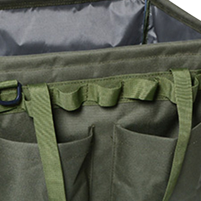 Wide Mouth Tool Bag - Large Capacity Camping Containers (Jungle Camouflage)