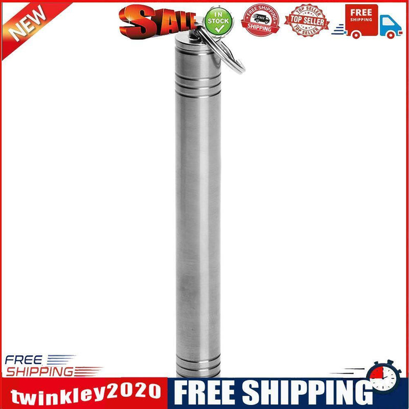 EDC Waterproof Sealed Carabiner Titanium Toothpick Holder Storage Container