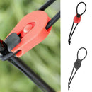 4PCS/SET Quick Rod Tie Strap Fishing Rod Bungee Leash UK U1B3 Pole T5G8