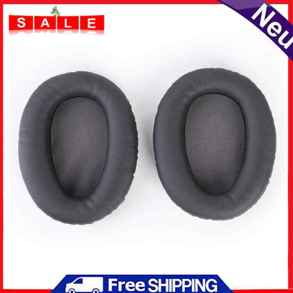 2pcs Earphone Earpads PU Leather Momery Foam Cushion for Sony WH-CH700N Headset