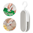 Mini Bag Sealer Heat Seal 2 in 1 Sealer Cutter Handheld Sealing Machine Grey