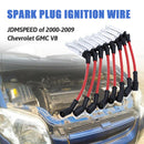 8pcs Spark Plug Ignition Wire Kit for Chevrolet GMC V8 2000-2009 Ignition Cable