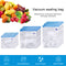 Reusable Vacuum Food Storage Bag Resealable BPA Free Zipper Storage Bags Newly