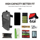 Bicycle Frame Front Top Tube Bag Big Capacity Waterproof MTB Saddle Pouch Newly
