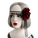 Hair Accessories Red Rose Crown Halloween Headbands Hair Wreath Wedding Garland