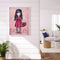 Oil Paint By Numbers Little Girl Coloring Picture Digital Drawing